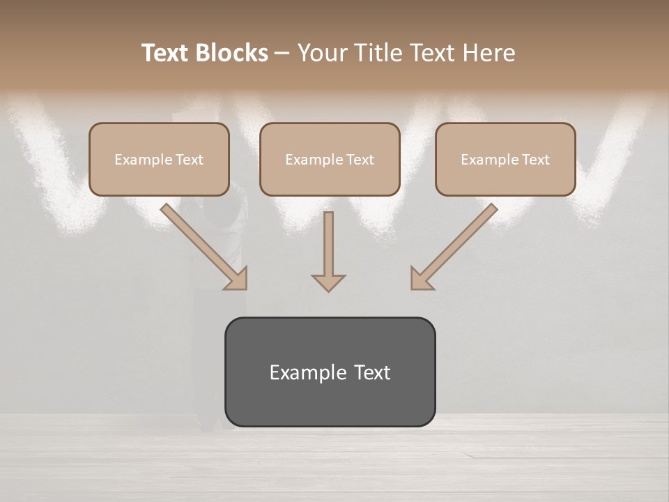 Caucasian Paint Website PowerPoint Template