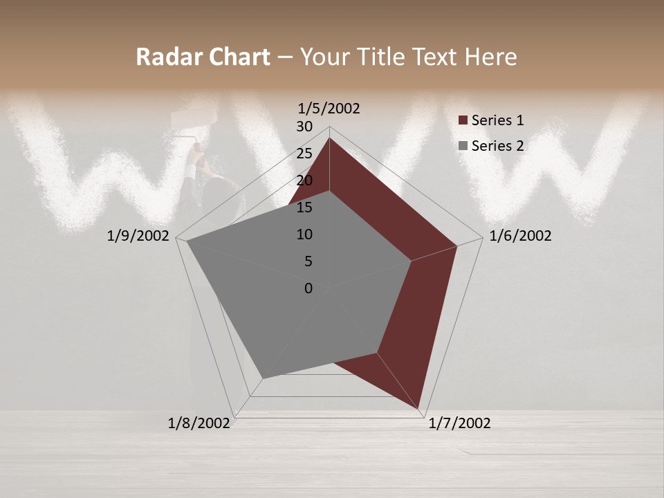 Caucasian Paint Website PowerPoint Template