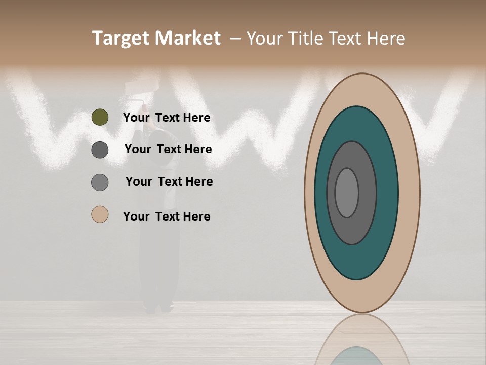 Caucasian Paint Website PowerPoint Template