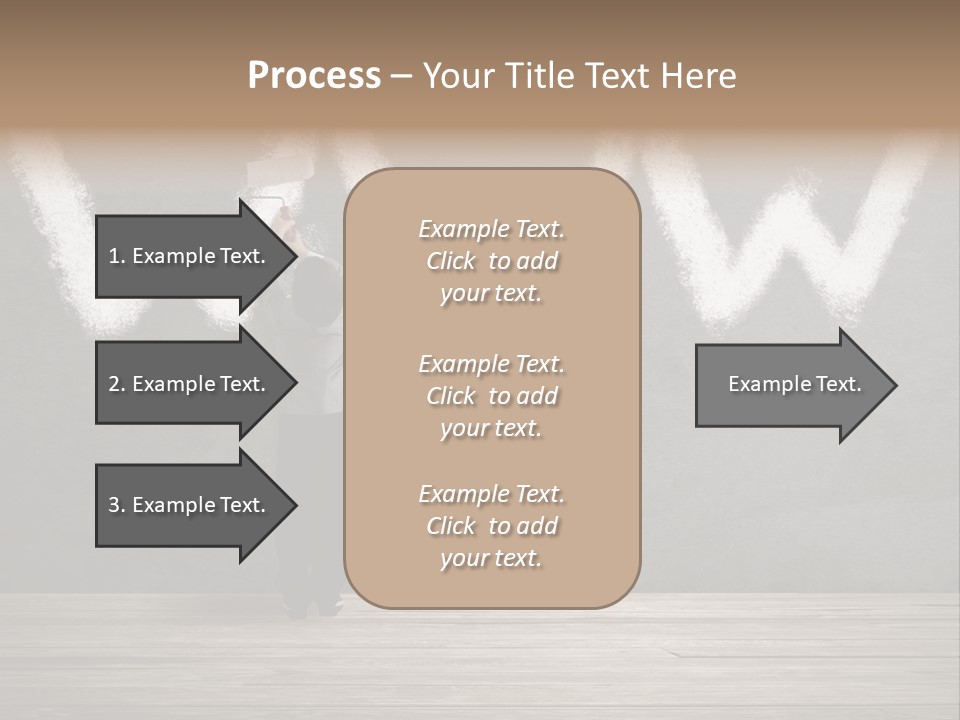 Caucasian Paint Website PowerPoint Template