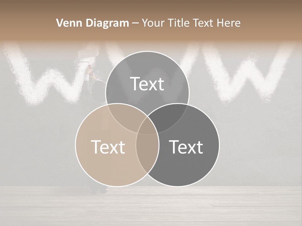 Caucasian Paint Website PowerPoint Template