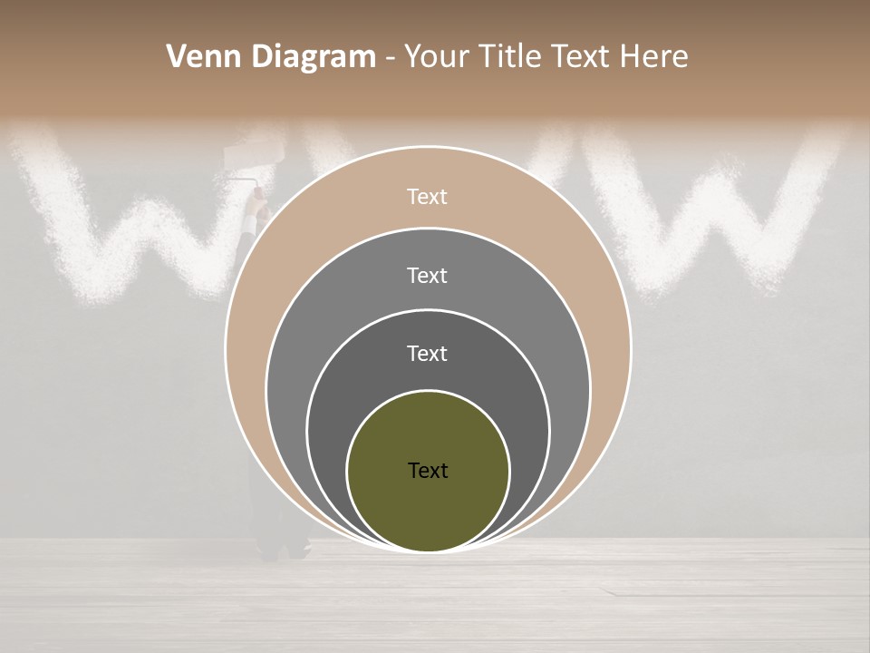 Caucasian Paint Website PowerPoint Template