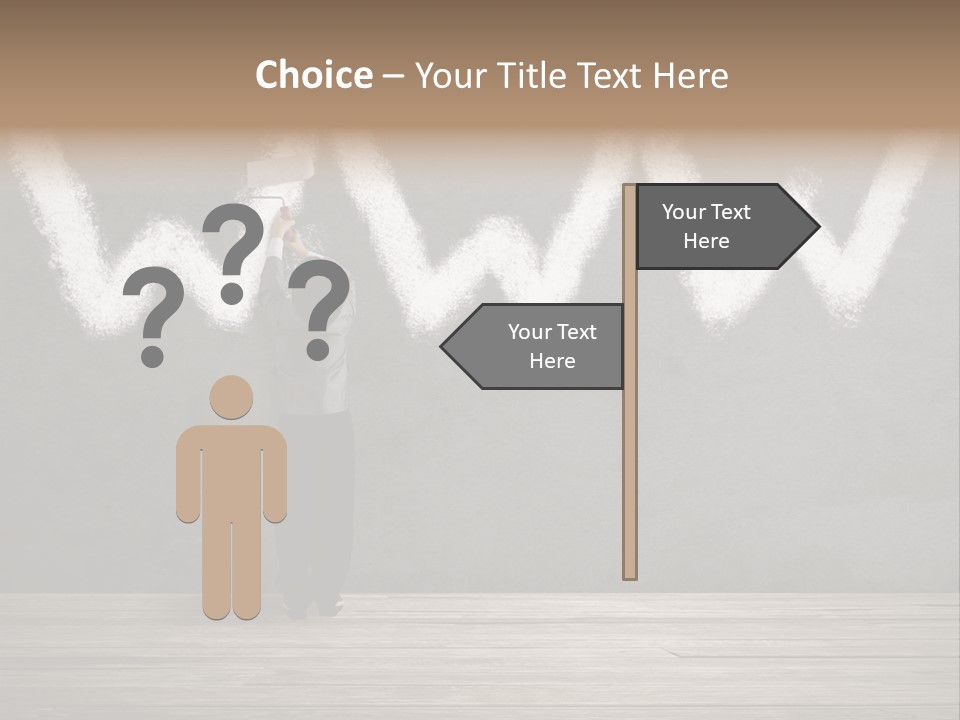 Caucasian Paint Website PowerPoint Template