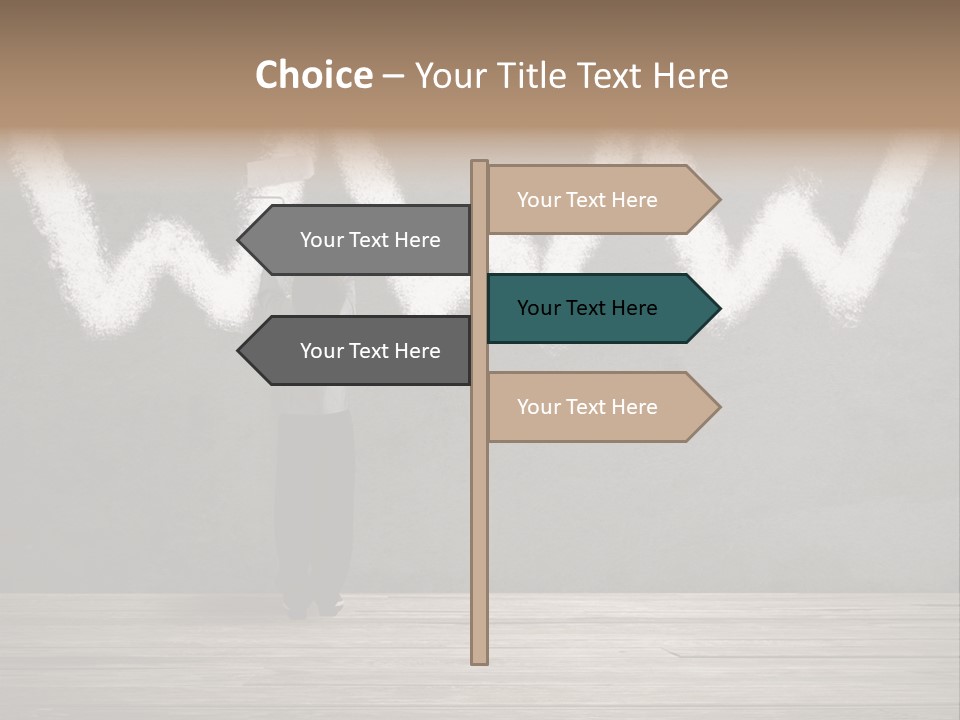 Caucasian Paint Website PowerPoint Template