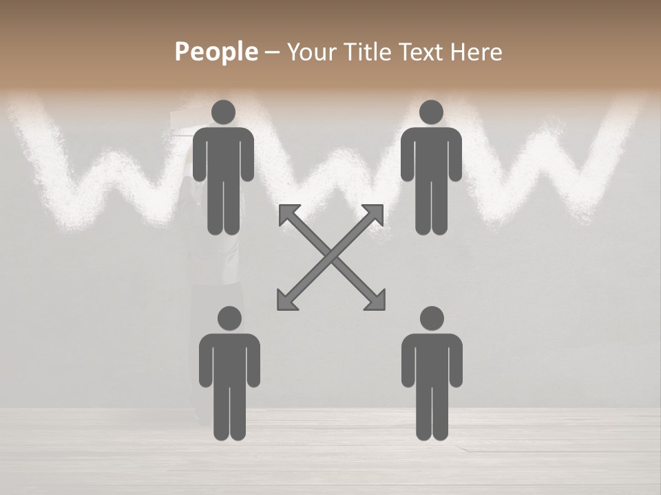 Caucasian Paint Website PowerPoint Template