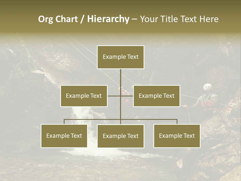 Splash Rock Banos De Agua Santa PowerPoint Template