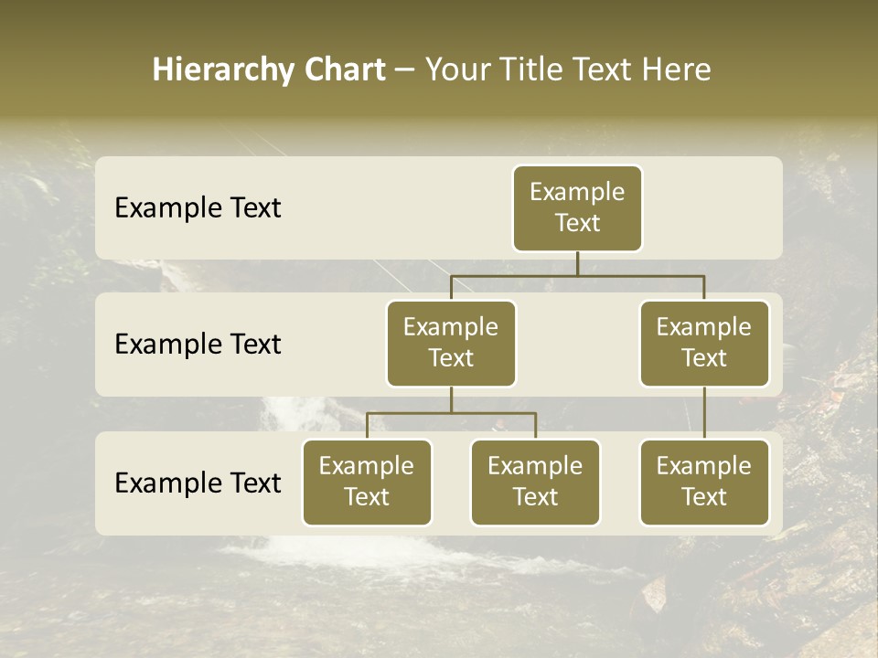 Splash Rock Banos De Agua Santa PowerPoint Template