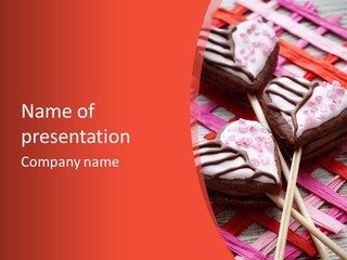 Closeup Valentine Valentine PowerPoint Template