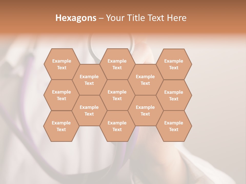 Medicine Using Hand PowerPoint Template