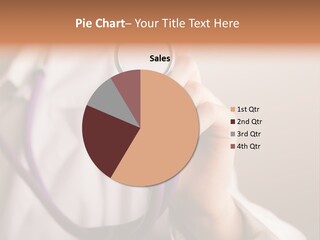 Medicine Using Hand PowerPoint Template