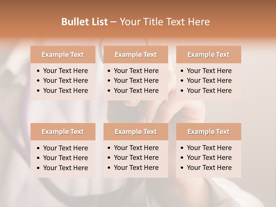 Medicine Using Hand PowerPoint Template
