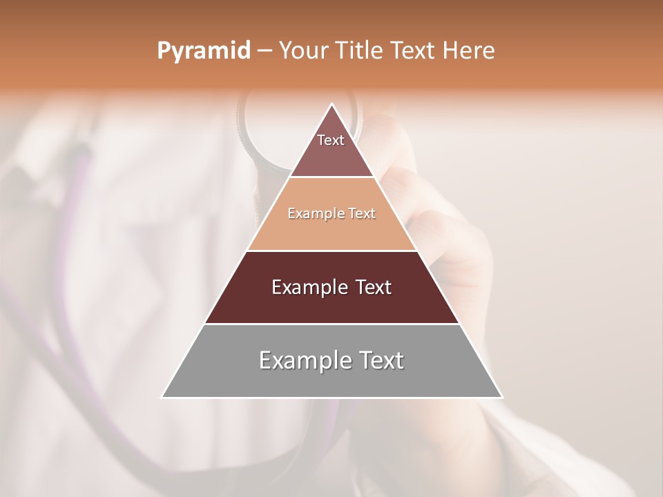 Medicine Using Hand PowerPoint Template