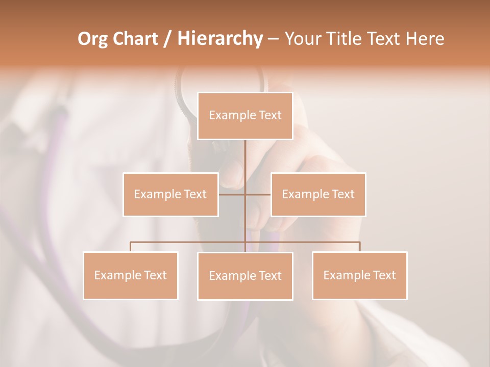 Medicine Using Hand PowerPoint Template