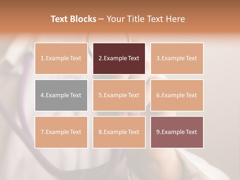Medicine Using Hand PowerPoint Template
