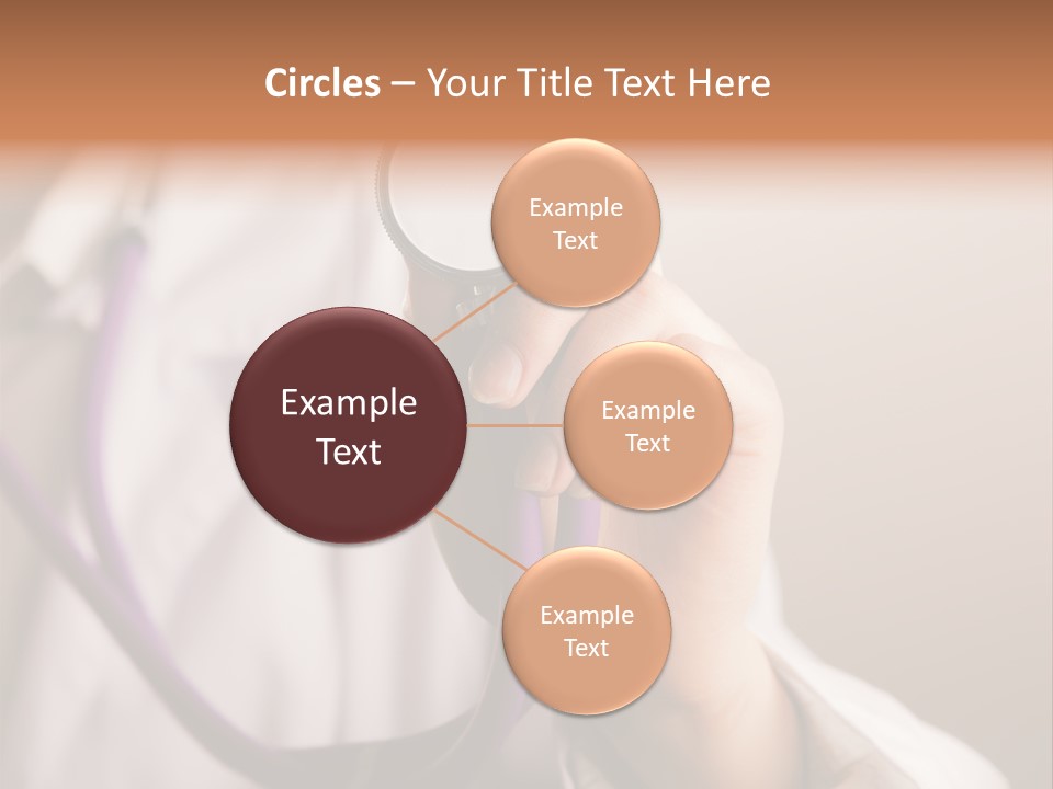 Medicine Using Hand PowerPoint Template