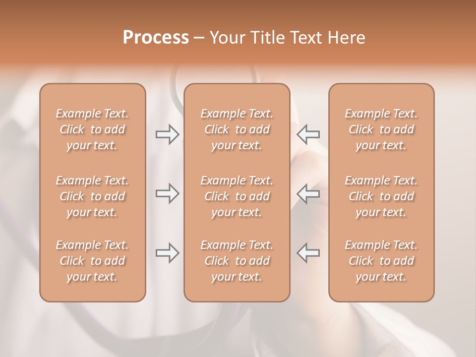 Medicine Using Hand PowerPoint Template