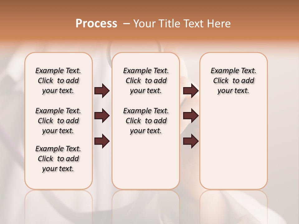 Medicine Using Hand PowerPoint Template