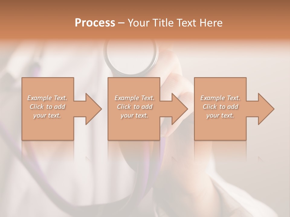 Medicine Using Hand PowerPoint Template