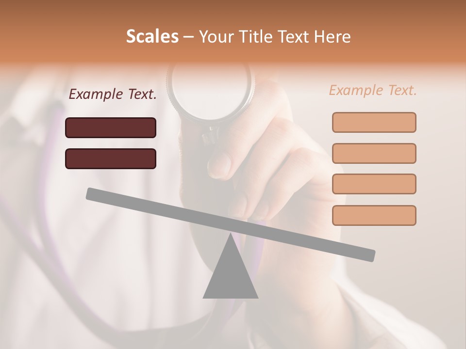 Medicine Using Hand PowerPoint Template