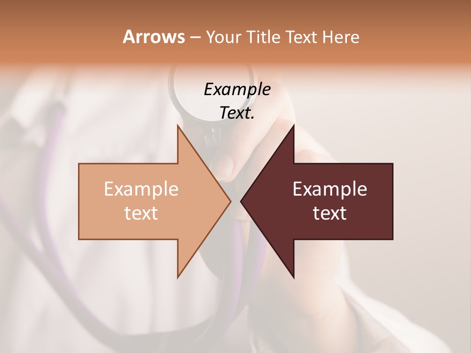 Medicine Using Hand PowerPoint Template