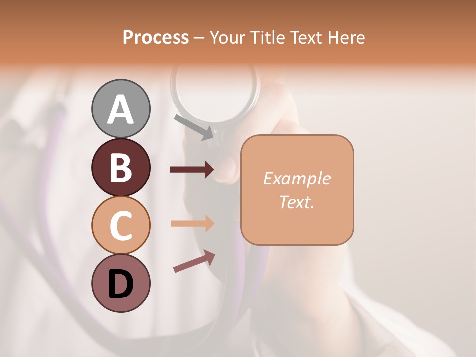 Medicine Using Hand PowerPoint Template