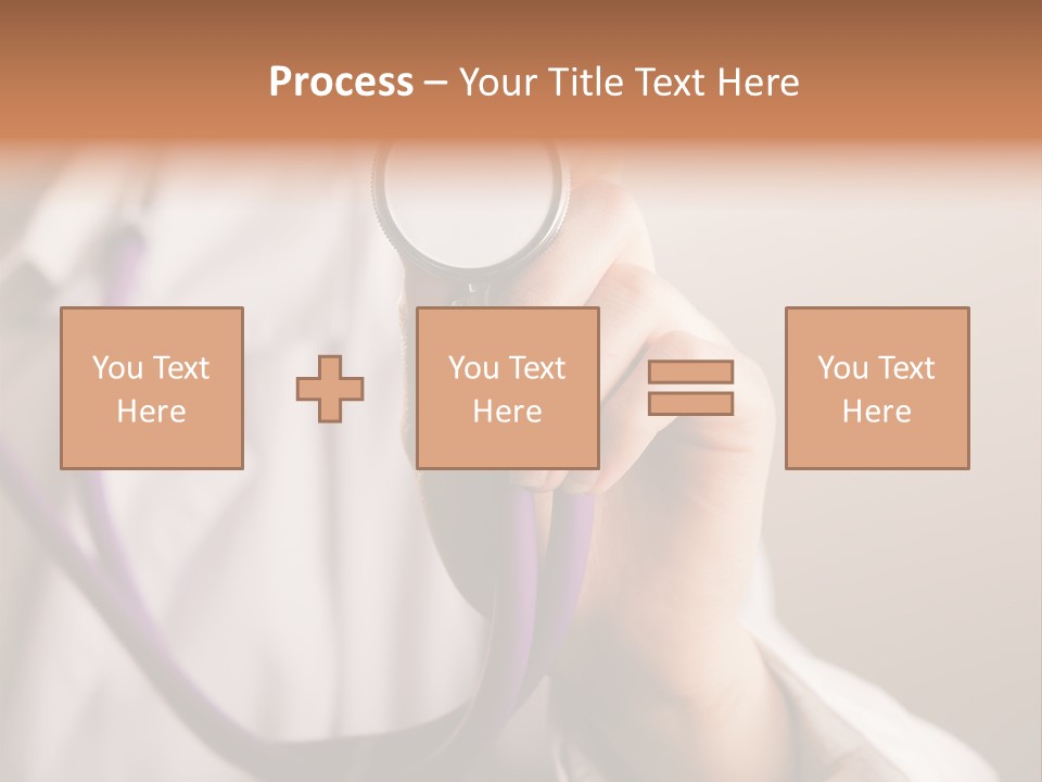 Medicine Using Hand PowerPoint Template