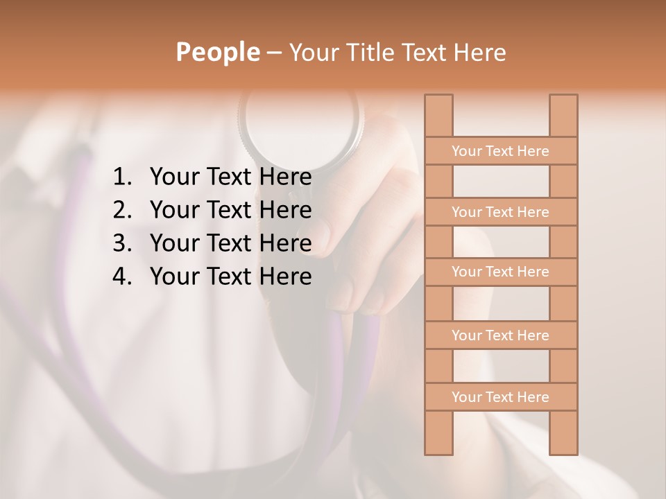 Medicine Using Hand PowerPoint Template