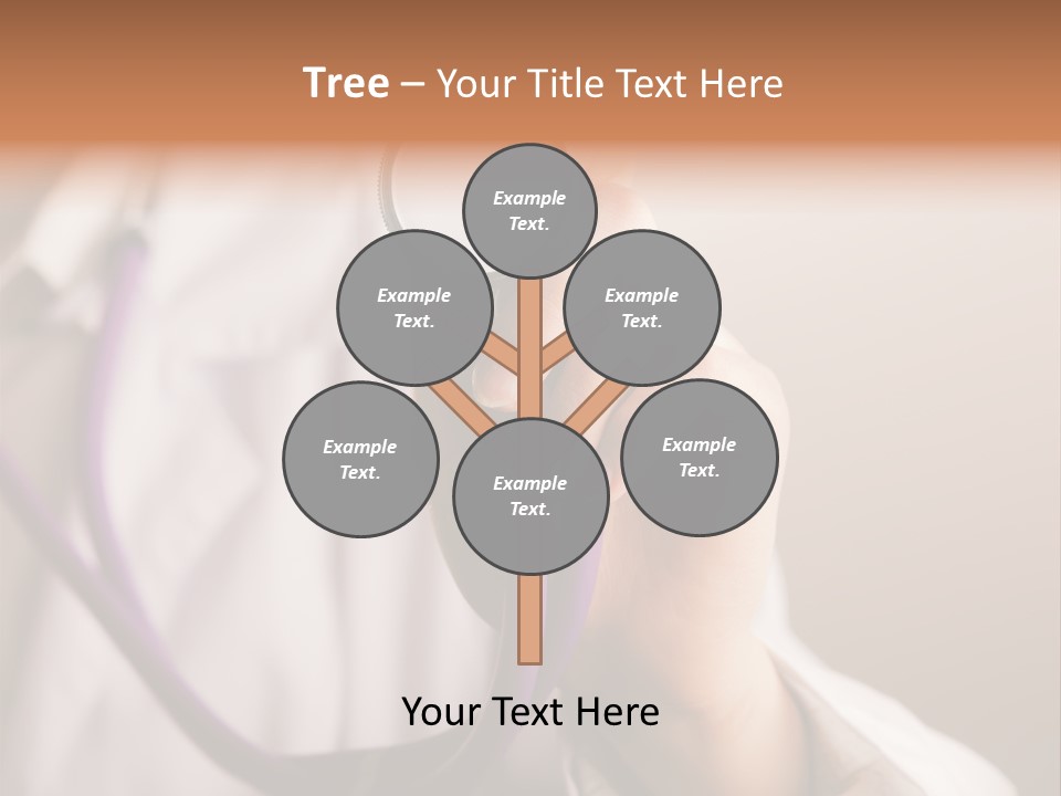Medicine Using Hand PowerPoint Template