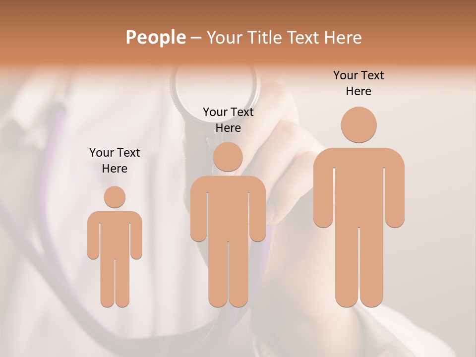 Medicine Using Hand PowerPoint Template