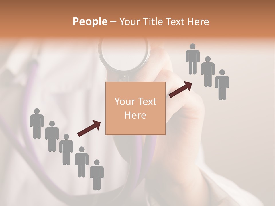 Medicine Using Hand PowerPoint Template