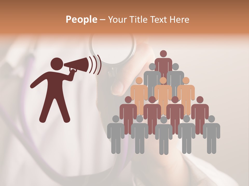 Medicine Using Hand PowerPoint Template