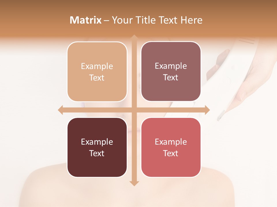 Lifting Vitality Salon PowerPoint Template