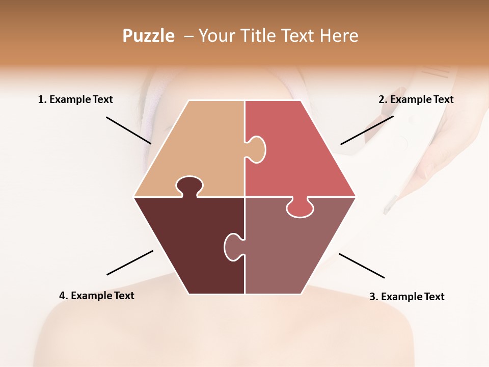 Lifting Vitality Salon PowerPoint Template