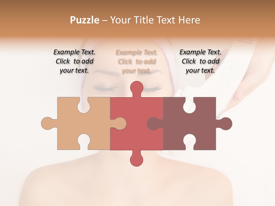 Lifting Vitality Salon PowerPoint Template