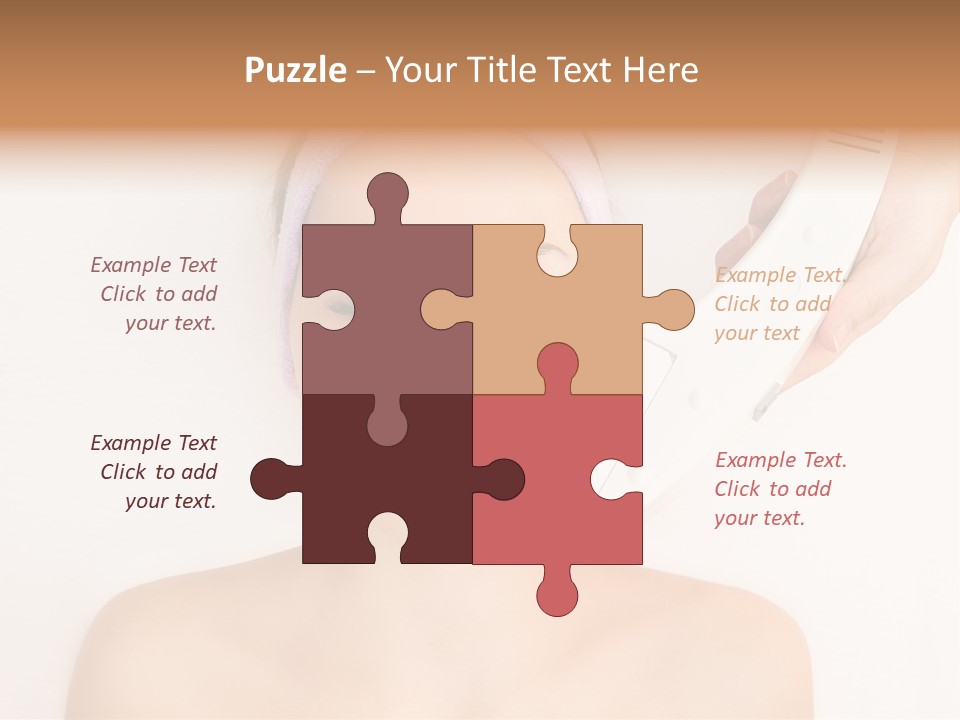 Lifting Vitality Salon PowerPoint Template