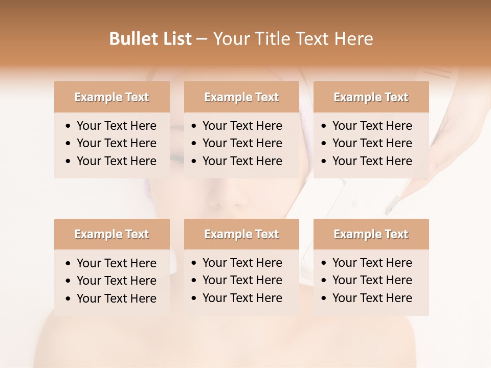 Lifting Vitality Salon PowerPoint Template