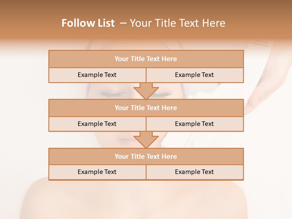Lifting Vitality Salon PowerPoint Template
