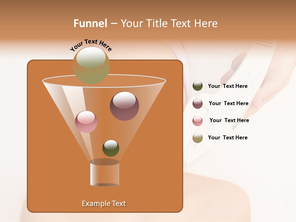 Lifting Vitality Salon PowerPoint Template