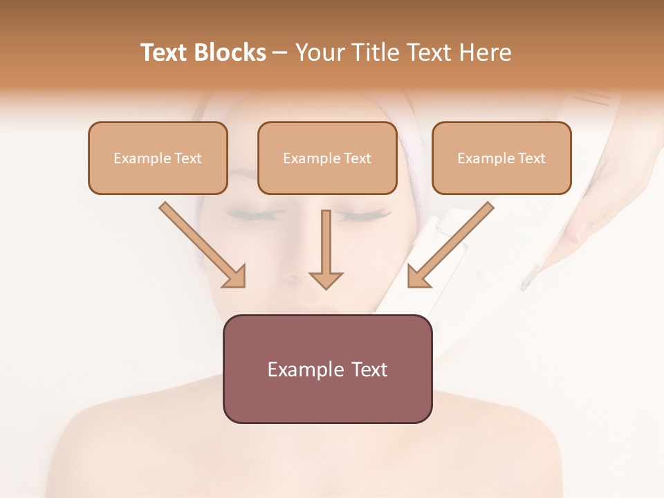 Lifting Vitality Salon PowerPoint Template