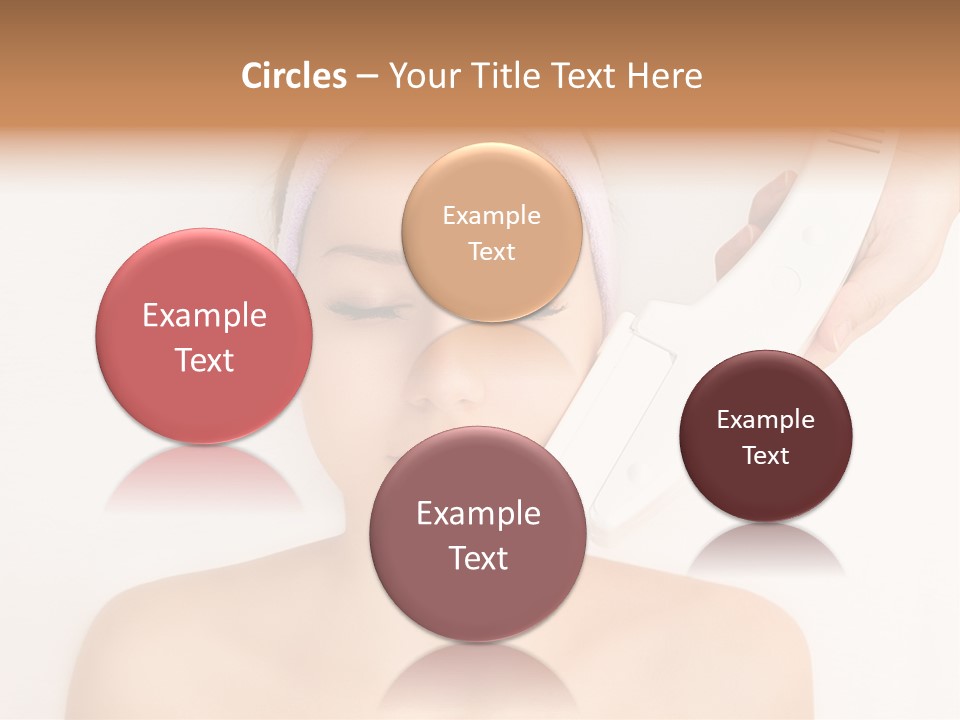 Lifting Vitality Salon PowerPoint Template