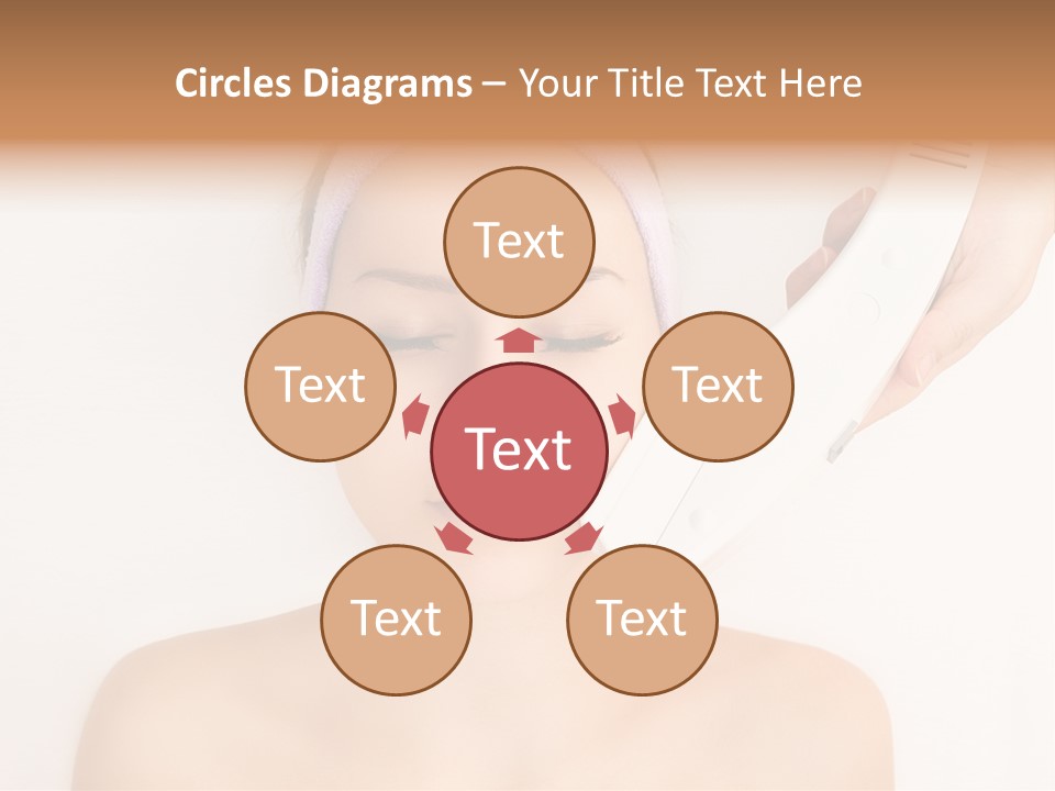 Lifting Vitality Salon PowerPoint Template