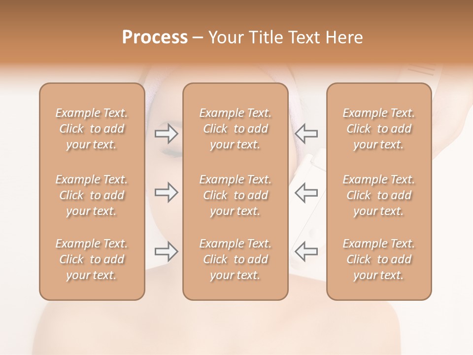 Lifting Vitality Salon PowerPoint Template
