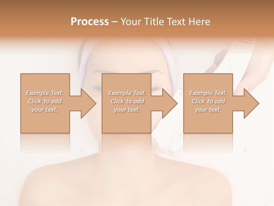Lifting Vitality Salon PowerPoint Template