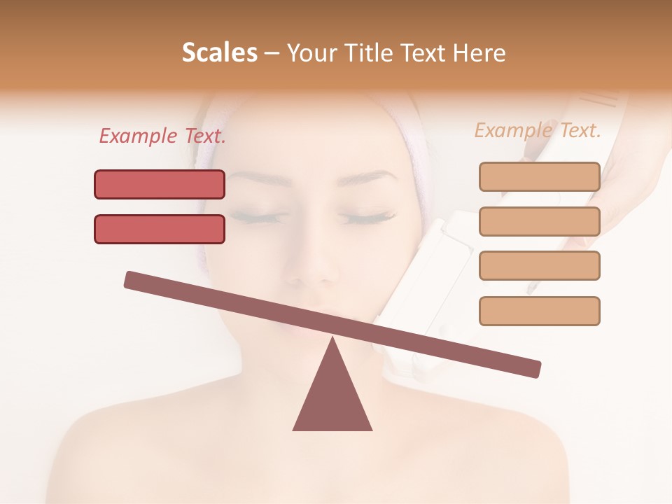 Lifting Vitality Salon PowerPoint Template