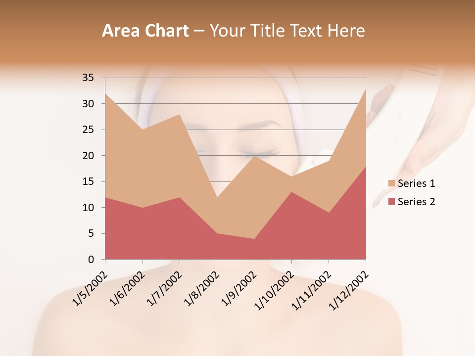 Lifting Vitality Salon PowerPoint Template