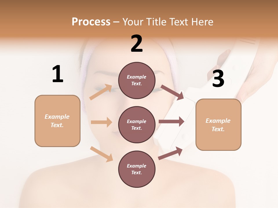 Lifting Vitality Salon PowerPoint Template