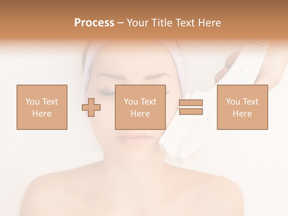 Lifting Vitality Salon PowerPoint Template
