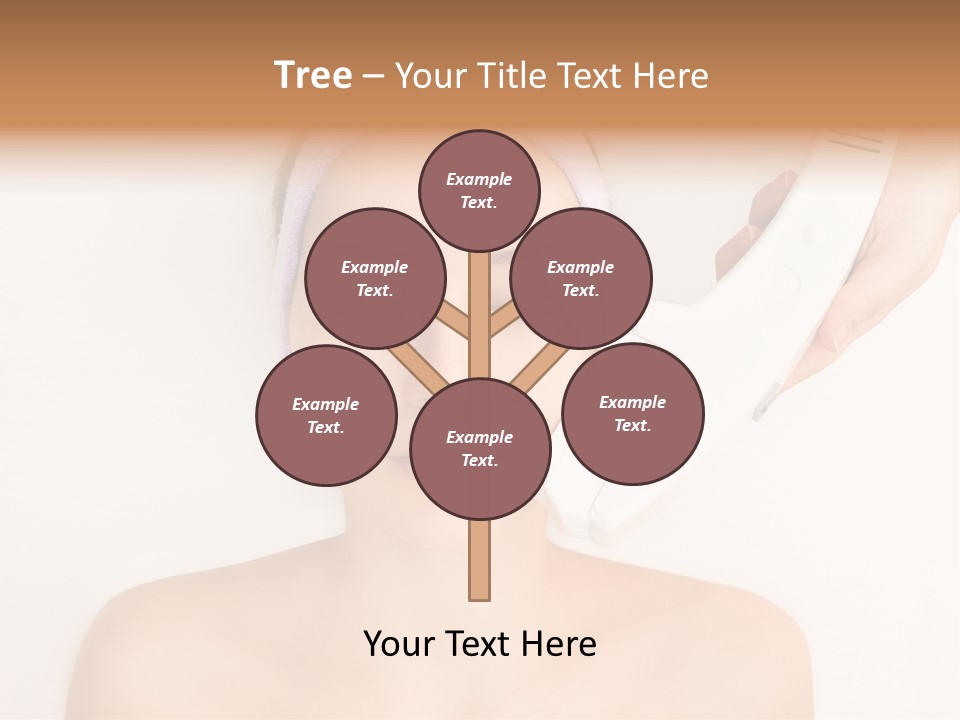 Lifting Vitality Salon PowerPoint Template