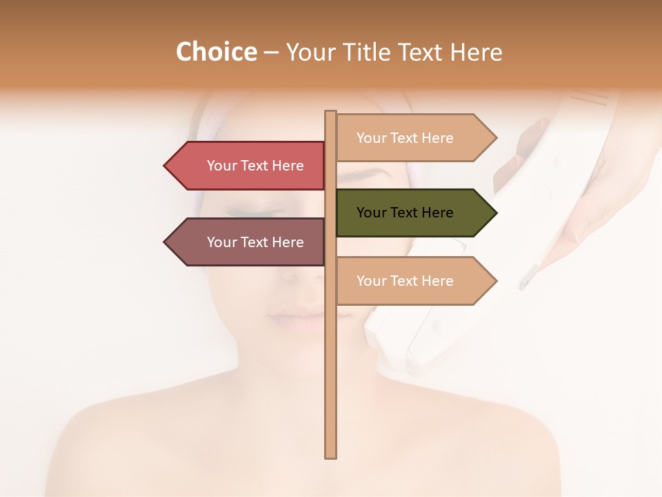 Lifting Vitality Salon PowerPoint Template