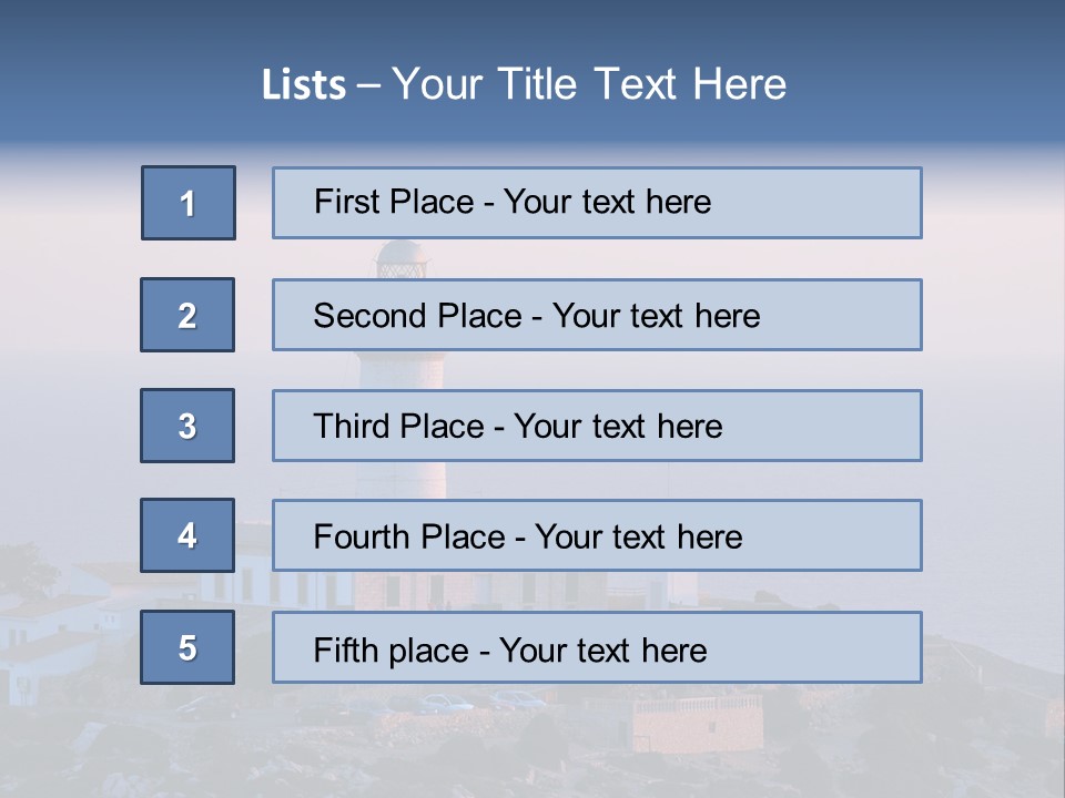 Balearic Horizon Nautical PowerPoint Template